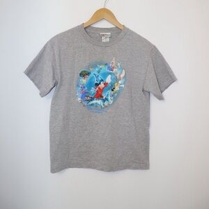 Vintage Walt Disney world kids mickey tee